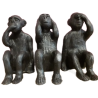 Tribologie 3 singes de la sagesse